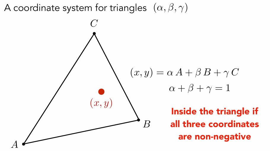 Barycenric Coordinates